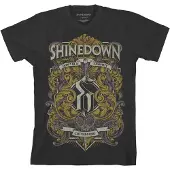 Ginza.se Shinedown: Unisex T-Shirt/Ornamental Scissors (Black) (Small)
