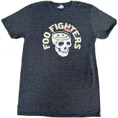 Ginza.se Foo Fighters: Unisex T-Shirt/Skull Cocktail (Heather) (Ex-Tour) (Medium)