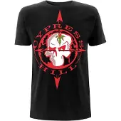 Ginza.se Cypress Hill: Unisex T-Shirt/Skull Compass (Black) (XX-Large)
