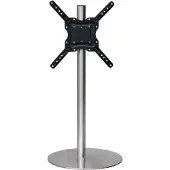 Sinox StandView - Ställ - för LCD-display - aluminium, borstat stål - silver - skärmstorlek: 26-55 - golvstående
