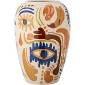 Bloomingville Horus vas D22xH32 cm stengods, flerfärgad