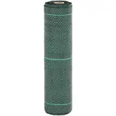vidaXL Ogrässkyddande agrotextil, grön, 0,5x10 m, PP