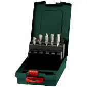 Metabo 628403000 Fräs-set Skaft-Ø 6 mm 5 delar