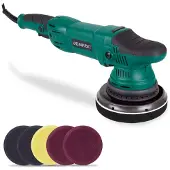 Vonroc Dual action polermaskin 1050W – 150mm | Inkl. 4 poleringssvampar