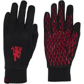 Adidas Manchester United Spelarhandskar Field Player - Svart/Röd - , storlek Large