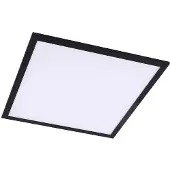 LINDBY LED panel Enhife , Svart, Arbetsrum / kontor, Modern, LED-taklampa