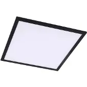 LINDBY LED panel Enhife , Svart, Arbetsrum / kontor, Modern, LED-taklampa