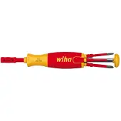 Wiha Skruvmejselskaft 38610 + Bits spår