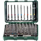 Metabo Bit box SP, 69 styck, Insex (brittiska enheter), Phillips, Pozidriv, Öppning, Torx, PH 1,PH 2,PH 3, PZ 1,PZ 2,PZ 3, 4,6 mm, T10,T15,T20H,T25,T27,T30,T40