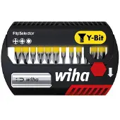 Wiha 41827 Bit-Set 13 delar Stjärnspår Pozidriv, TORX Plus