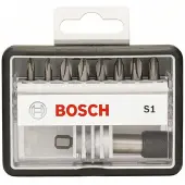 Bosch 25 -delar skruvbitsats Extra Hard; PH; 8 st. + bitshållare