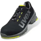 Uvex 1 8544843 ESD Säkerhetslågskor S2 Skostorlek (EU): 43 Gulsvart 1 par