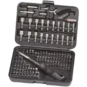 Ks Tools 9112085 911.2085 Bit-Set 122 delar Ytter-sexkantig inkl. skruvmejsel-bitshållare