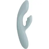 Svakom Chika - App‑styrd vibrator med klitorisklämmor (grå)