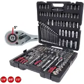 Ks Tools CHROMEplus - Werkzeugset - 216 Stücke Hylsnyckelsats 216 delar 918.0216