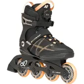 K2 Rullskridskor - Alexia 80 Boa - Svart/Orange - Inlines - - 40,5 - Rullskridskor