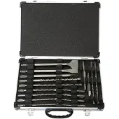 Makita D-42444 Borrhammar-set 17 delar 5 mm, 6 mm, 8 mm, 10 mm, 12 mm, 14 mm SDS-Plus 1 set