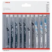 Bosch Tigersågsbladsats 2607011170; 10 st.