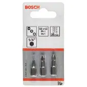 Bosch 2607001764 TX-bits S2-Stål extra hårt E 6.3 3 st