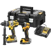 DeWalt Verktygspaket DCK2052H1E1T-QW (DCD999 + DCF850); 18 V; 1x1,7/5,0 Ah batt.