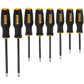 DeWalt DWHT65102-0 Skruvmejsel set Universell; 8 delar Spår, PH, PZ