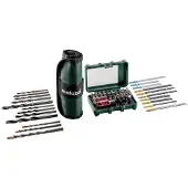 Metabo - Jig saw blade, screwdriver and drill bit set - 55 delar