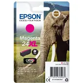Epson 24XL - 8.7 ml - XL - magenta - original - blister med RF-larm - bläckpatron - för Expression Photo XP-55, 750, 760, 850, 860, 950, 960, 970 Expression Premium XP-750, 850