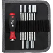 Wiha 27712 Utbytbara blad set 8 delar Ytter-sexkantig Verkstad