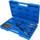 BRILLIANT TOOLS BT551380 Injektor- och inkopplingsrengörings-set, 14-delar
