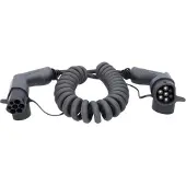 Ks Tools 117.7365 Elbil laddkabel 5 m Spiralkabel