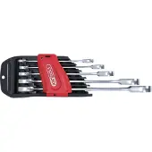 Ks Tools 503.5205 Ringskruvnyckelsats 5 delar Nyckelvidd (Metrisk) (för titel) 19 mm