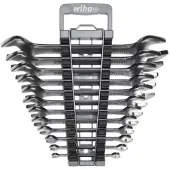 Wiha 44753 Dubbelskruvnyckelsats 12 delar 7 - 32 mm