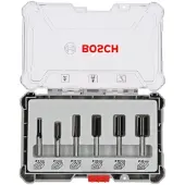Bosch Powertools Fräs borrset 2607017465; 6 st.
