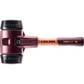HALDER Gummihammare 3002.082; 80 mm; 2770 g