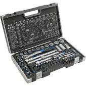 Högert Verktygspaket HT1R470; 1/4''; 1/2''; 60 st.