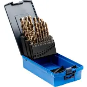 PFERD TOOLS 25203704 SET SPB DIN 338 HSSE N 1-13 INOX 25 Metall-spiralborrset 25 delar 1 mm, 1.5 mm, 2 mm, 2.5 mm, 3 mm, 3.5 mm, 4 mm, 4.5 mm, 5 mm, 5.5 mm, 6