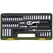 Proxxon Industrial Hylsnyckelsats metrisk 1/4 50 delar 23280