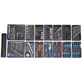 Gedore S 1500 ES-02 2319853 Verktygsset 207-delars