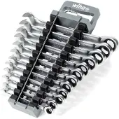 Wiha 44665 Ringskruvnyckelsats 12 delar 8 - 19 mm