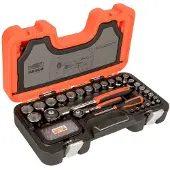 Bahco SW79 Kraft-hylsnyckelinsats-set 1/2, 1/4