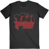 Ginza.se Thin Lizzy: Unisex T-Shirt/Band Photo Logo (Black) (Medium)