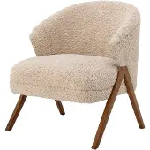 Bloomingville Camino Loungestol, Natur, FSC100%, Gummitræ