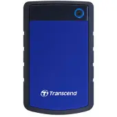 Transcend StoreJet 25H3 4 TB Extern hårddisk 2.5 USB 3.2 Gen 2 Blå TS4TSJ25H3B