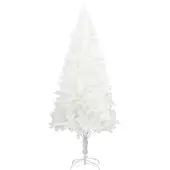Plastgran verklighetstrogna barr vit 120 cm