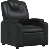 vidaXL Recliner, Relax Chair with Cup Holders, Seat with Backrest and Armrests Living Room, 372389