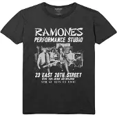 Ginza.se Ramones: Unisex T-Shirt/East Village (Black) (Medium)