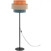TK Lighting Golvlampa TRIO Juta Mix 6452