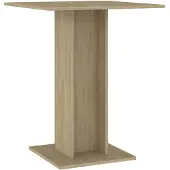 vidaXL Bistrobord, Sonoma Ek, 60x60x75 cm, Spånskiva