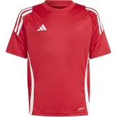 Adidas Tränings T-Shirt Tiro 24 - Röd/Vit Barn, storlek 176 cm
