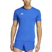 Adidas Funktionstopp 'Adizero Essentials' blå / vit